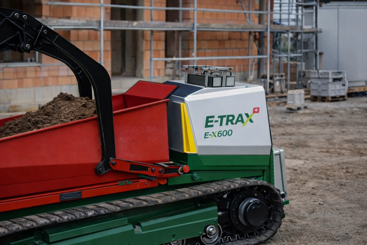 Baustellen-Transport elektrisch