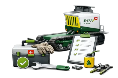 Wartungsarme Komponenten des eMiniTransporter MAXI